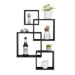 28.35" X 18" Blocchetto Intersecting Cubes Wall Shelf Unit - Danya B. -Home Decoration Store GUEST 639870b9 0074 42b9 bc98 4ed760f296bc