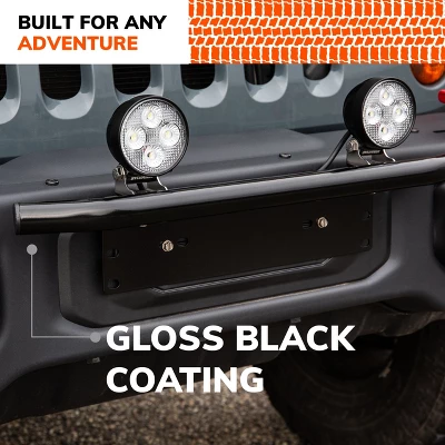 SYLVANIA - Universal License Plate Bracket - Lifetime Limited Warranty, Easy To Install Off Road LED Work Light, Best Quality Off Road Light, Truck, , Boat, ATV, UTV, SUV, 4x4 (1 PC) 3 SYLVANIA - Universal License Plate Bracket - Lifetime Limited Warranty, Easy To Install Off Road LED Work Light, Best Quality Off Road Light, Truck, , Boat, ATV, UTV, SUV, 4x4 (1 PC) - Image 3