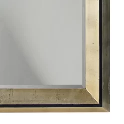 Rectangle Detroit Floor Mirror Light Silver - Howard Elliott