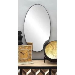 Wood Oval Wall Mirror – Olivia & May