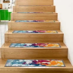 World Rug Gallery Modern Abstract Non-Slip Stair Treads 16 World Rug Gallery Modern Abstract Non-Slip Stair Treads -Home Decoration Store GUEST 65a6cc03 3cad 4297 ab29 5a7c828d0957
