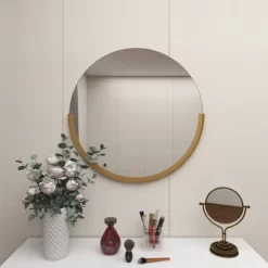 Modern Metal Wall Mirror Gold - Olivia & May -Home Decoration Store GUEST 65ce3668 c4e0 41d7 b81b 23a0c8b75b85