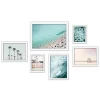 (Set Of 6) Framed Prints Gallery Wall Art Set Simple Beach Photography By Sisi And Seb - Americanflat
