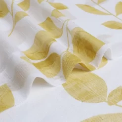 Trinity Leaf Printed Pattern Linen Textured Sheer Kitchen Curtains 7 Trinity Leaf Printed Pattern Linen Textured Sheer Kitchen Curtains -Home Decoration Store GUEST 66a8432e 9fdc 401a a68c bb2a8e0ef220