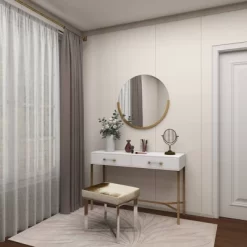 Modern Metal Wall Mirror Gold - Olivia & May -Home Decoration Store GUEST 691c2ec0 e53d 4a21 9912 23a392b889b0