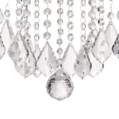 Vienna Full Spectrum DeMallo Dark Bronze Chandelier 26" Wide French Scroll Arm Clear Crystal 6-Light Fixture For Dining Room Home Foyer Kitchen Island -Home Decoration Store GUEST 6975026a be66 4f23 a431 62b988d44faf