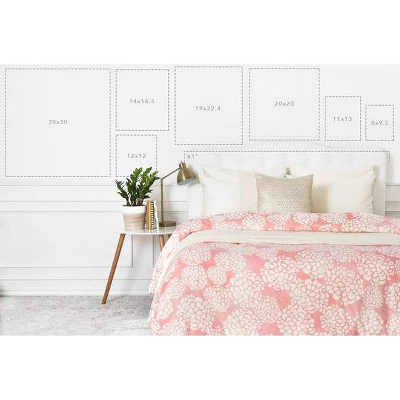 (Set Of 2) 12" X 12" Reflective Framed Decorative Wall Art Black - Deny Designs 1 (Set Of 2) 12" X 12" Reflective Framed Decorative Wall Art Black - Deny Designs