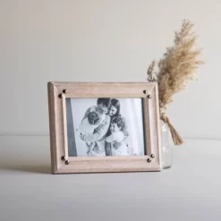 5x7 Inches Natural Wood & Glass Photo Frame - Foreside Home & Garden 11 5x7 Inches Natural Wood & Glass Photo Frame - Foreside Home & Garden -Home Decoration Store GUEST 6a0b49ff 1a1e 4e66 9369 acb675003849