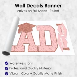 Big Dot Of Happiness Rose Gold Graduation Party Decor - Vinyl Wall Decals - Grad 9 Big Dot Of Happiness Rose Gold Graduation Party Decor - Vinyl Wall Decals - Grad -Home Decoration Store GUEST 6a4886ca 18de 40ce b062 b79fb2d001b8