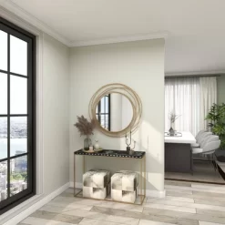 Metal Wall Mirror With Overlapping Ring Frame Gold - Olivia & May -Home Decoration Store GUEST 6a531de8 449e 4daa b0b2 63e0def80a62