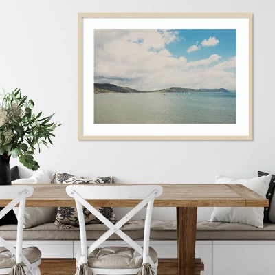 42" X 30" The Beautiful English Channel By Laura Evans Framed Wall Art Print Light Brown - Amanti Art 7 42" X 30" The Beautiful English Channel By Laura Evans Framed Wall Art Print Light Brown - Amanti Art - Image 7