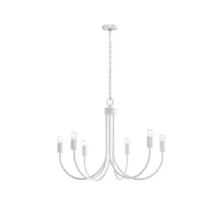 Ellie 6-Light Chandelier White - 510 Design 9 Ellie 6-Light Chandelier White - 510 Design -Home Decoration Store GUEST 6af80563 62b7 4edc ada4 32ee42e850b3