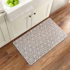 World Rug Gallery Modern Geometric Anti-Fatigue Standing Mat -Home Decoration Store GUEST 6bfdbe65 2563 43f7 913d 5bec1ef290aa
