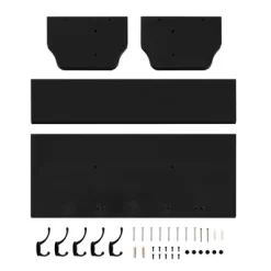 25" X 9" Entryway Floating Utility Wall Shelf With Hooks Black - Danya B. -Home Decoration Store GUEST 6cacd610 cd47 45fd ad36 edb4a9a312e7