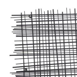 Metal Geometric Overlapping Lines Cross Hatch Wall Decor Black - Olivia & May -Home Decoration Store GUEST 6cb1ad6b fc89 4749 bc38 217e7e420f3b