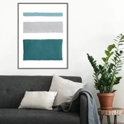 22" X 30" Painted Weaving IV Blue Green By Piper Rhue Framed Canvas Wall Art Gray Wash - Amanti Art 11 22" X 30" Painted Weaving IV Blue Green By Piper Rhue Framed Canvas Wall Art Gray Wash - Amanti Art -Home Decoration Store GUEST 6cdd5899 4b1a 4d5d baf2 41985810c17d