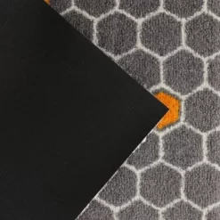 2'x3' ColorStar Bee Hex Door Mat Gray - Bungalow Flooring 11 2'x3' ColorStar Bee Hex Door Mat Gray - Bungalow Flooring -Home Decoration Store GUEST 6d1f3c64 7d59 4769 864b bf41a102d092