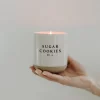 Sweet Water Decor Sugar Cookies 12oz Cream Stoneware Candle