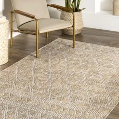 NuLOOM Úna Lattice Stain-Resistant Machine Washable Area Rug 19 NuLOOM Úna Lattice Stain-Resistant Machine Washable Area Rug -Home Decoration Store GUEST 6ea83d0a 3eb3 4c08 b745 fb8288b334c5