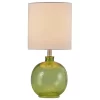 Glass Table Lamp Green - StyleCraft