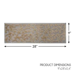 Sussexhome Leaves Collection Non-Slip Carpet Stair Treads For Wooden Steps, 9" X 28" -Home Decoration Store GUEST 7267f633 cd47 407e 9641 80ce166aa374