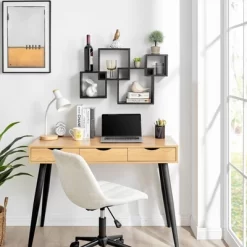 28.35" X 18" Blocchetto Intersecting Cubes Wall Shelf Unit - Danya B. -Home Decoration Store GUEST 72f1f975 40d9 4b79 9c7d 1c6f29136cd6