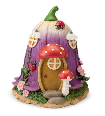 HearthSong 9"H Weather-Resistant Fairy Village House For Indoor And Outdoor Decor 5 HearthSong 9"H Weather-Resistant Fairy Village House For Indoor And Outdoor Decor - Image 5