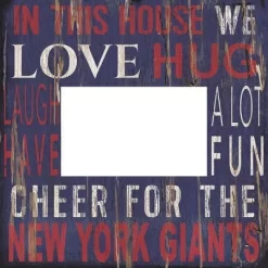 NFL Fan Creations 10x10 In. This House Frame -Home Decoration Store GUEST 74775a8b 0f41 4bb5 8168 cf32b10a3782