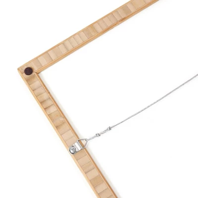 Cortneyherron Little Beach House Bamboo Framed Wall Canvas Blue - Deny Designs 2 Cortneyherron Little Beach House Bamboo Framed Wall Canvas Blue - Deny Designs - Image 2