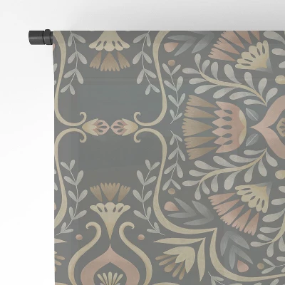 Pimlada Phuapradit Kaasni Gray Single Panel Sheer Window Curtain - Deny Designs 3 Pimlada Phuapradit Kaasni Gray Single Panel Sheer Window Curtain - Deny Designs - Image 3