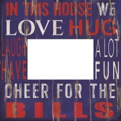 NFL Fan Creations 10x10 In. This House Frame -Home Decoration Store GUEST 75ee8ec3 6fe9 41cf 89b1 d6b2c138724e