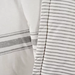 50"x60" Farmhouse Striped Throw Blanket - Lush Décor -Home Decoration Store GUEST 75f7a18d 2500 44e4 a474 fcd016d5a6c9