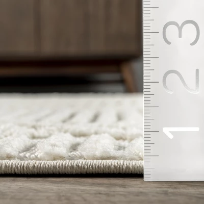 Arvin Olano X RugsUSA - Balboa Textured Tile Area Rug 2 Arvin Olano X RugsUSA - Balboa Textured Tile Area Rug - Image 2