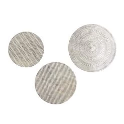 Set Of 3 Aluminum Plate Carved Designs Wall Decors - Olivia & May -Home Decoration Store GUEST 771aa6fd e581 4583 ad63 d49ecb5945ab