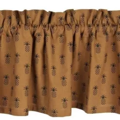 Home Collections By Raghu Pineapple Town Valance, 72x15.5