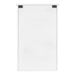 Hutchins Decorative Farmhouse Wood Wall Storage Cabinet Rustic/White - Kate & Laurel All Things Decor -Home Decoration Store GUEST 789f5521 3915 4aa9 9501 8895887bec49