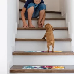 World Rug Gallery Modern Abstract Non-Slip Stair Treads 15 World Rug Gallery Modern Abstract Non-Slip Stair Treads -Home Decoration Store GUEST 79961b7a 44a9 4ded 8c13 11dc9f8e5b33