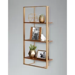 15" X 32" Kercheval Modern Wood Shelf - Kate & Laurel All Things Decor -Home Decoration Store GUEST 7b3e2f2e a544 45a5 9305 49ad0f099adc