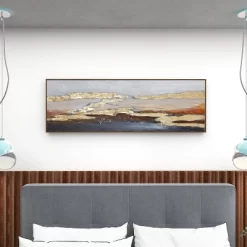 Canvas Geode Handmade Foiled And Brushstrokes Framed Wall Art With Gold Frame Gold - Olivia & May 27 Canvas Geode Handmade Foiled And Brushstrokes Framed Wall Art With Gold Frame Gold - Olivia & May -Home Decoration Store GUEST 7c7e3dbb 4458 4647 ba72 79f5814b362d