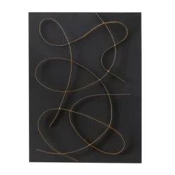 Metal Abstract Overlapping Lines Wall Decor With Gold Backing - CosmoLiving By Cosmopolitan -Home Decoration Store GUEST 7d7354d5 12a7 499a bb07 e83bd82a8660