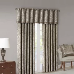 18"x50" Charlotte Jacquard Window Valance -Home Decoration Store GUEST 7dadd451 36d9 4eb1 a1de 6853a17d1daf
