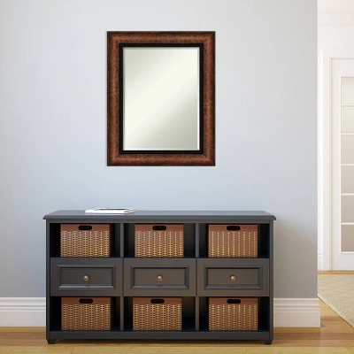 25" X 31" Beveled Vogue Bronze Wall Mirror - Amanti Art 6 25" X 31" Beveled Vogue Bronze Wall Mirror - Amanti Art - Image 6
