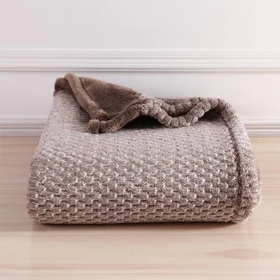 50"x70" Oversized Honeycomb Velvetloft Throw Blanket - Berkshire Blanket & Home Co. 2 50"x70" Oversized Honeycomb Velvetloft Throw Blanket - Berkshire Blanket & Home Co. - Image 2