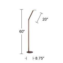 Possini Euro Design Magnum Modern Task Floor Lamp 61" Tall French Bronze Brown Metal LED Adjustable For Living Room Reading Bedroom Office House Home 12 Possini Euro Design Magnum Modern Task Floor Lamp 61" Tall French Bronze Brown Metal LED Adjustable For Living Room Reading Bedroom Office House Home -Home Decoration Store GUEST 7e5da65c 8cda 428e 8445 14e1b6f5eaa2