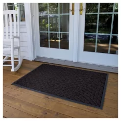 4'x6' Solid Doormat Charcoal - HomeTrax