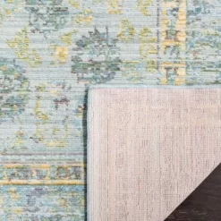 2'3"x8' Runner Valencia Rug Light Blue/Turquoise - Safavieh -Home Decoration Store GUEST 7edfa69f ea6b 4aef 9e96 4722527dfd2e