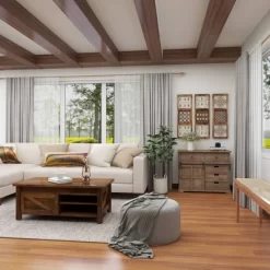 Wood Geometric Intricately Carved Wall Decor With Bells Set Of 3 Brown - Olivia & May -Home Decoration Store GUEST 7f473749 24a5 467d b327 f0bc82609bba