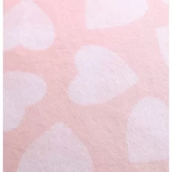 50"x70" Dotted Heart Plush Reversible Throw Blanket Pink - Betseyville -Home Decoration Store GUEST 80520ee5 18b0 4f4d 9bd4 359990b61f9e