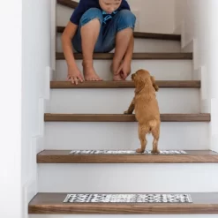 World Rug Gallery Distressed Bohemian Non-Slip Stair Treads 15 World Rug Gallery Distressed Bohemian Non-Slip Stair Treads -Home Decoration Store GUEST 82abd620 39cd 4965 b2af e311d262b63b