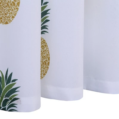 Trinity Pineapple Tier Curtains 24 Inches Length For Kitchen Bathroom Window 1 Trinity Pineapple Tier Curtains 24 Inches Length For Kitchen Bathroom Window